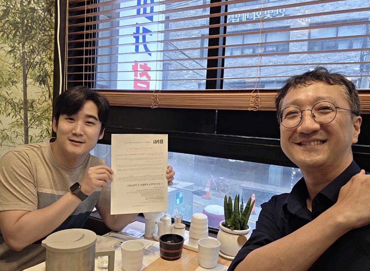 대표 1:1 AI 컨설팅 현장 — BNI 챕터